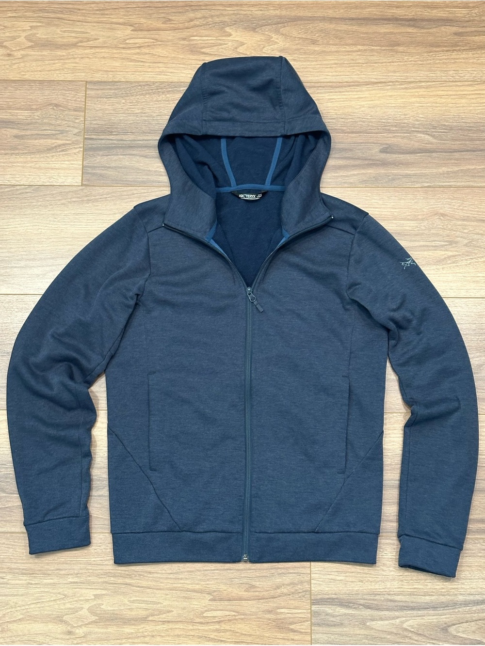 Arc’teryx Men’s Dallen Fleece Hoodie in Navy Blue Size Small